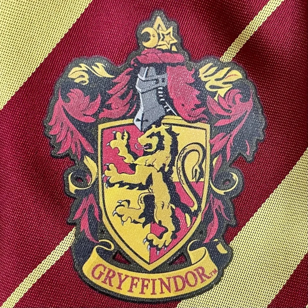 Harry Potter Gryffindor Neck Tie Halloween Costume Wizarding World Hogwarts Red
